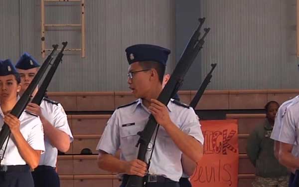 dvids - JROTC Drill Video by Airman 1st Class Madison Champine  AFN Pacific
